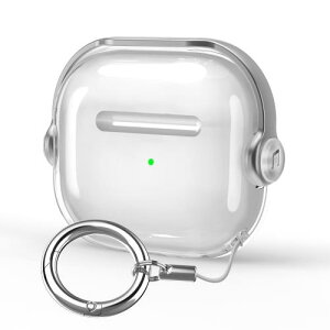 HEIGKOIK 2024�N����Airpods 4 �P�[�X AirPods ��4���� �P�[�X TPU ���� ���b�N�t�� �����[�d�\ �ϏՌ� �y�� �L�Y�h�~ ������� ���C�����X�[�d�Ή� �J���r�i�t�� Airpods 4 �Ή� �ی�J�o�[ �X�^���h�@