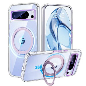 ČRMILKiEMagsafeΉGoogle Pixel 8 Pro p P[X MagSafeΉ O360°]X^h@\ cΉ  ΂ݖh~ CX[d Yی ϏՌ gуJo[ 6.7 C` }Olbg 