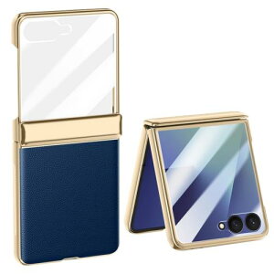 Fadkzyxr Galaxy Z Flip7 p P[X ol^qWی U[ dCbLop[ ̌^TufBXvCtBt MNV[Z Flip 7 / SC-55F / SCG35 p Jo[ X}zP[X Xgbvz