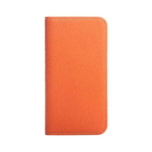 HANATORA iPhone11ProMax ケース 手帳型 本革 スマホケース スマホ スタンド コードホルダー 付き シュリンクカーフレザー ギフト マグネットなし オレンジ PH-11ProMax-Orange ギフト 誕生日ギフト 女性