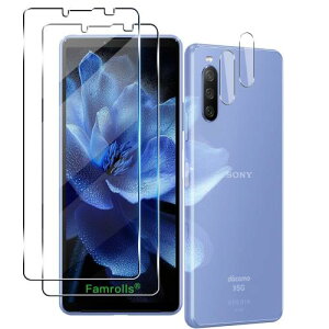 2+2Zbg Ή Xperia10 III/Xperia 10 III Lite KXtB (2) + JtB (2) {fވɎq p Xperia10 iii SOG04 SO-52B KX t یtB dx9H ϏՌ Uh~ wh