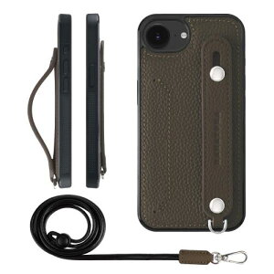 HANATORA iPhone16e �P�[�X �{�v �ϏՌ� �w�ʃx���g �X�g���b�v�����O �X�}�z�P�[�X �X�}�z �X�^���h�@�\ �l�b�N�X�g���b�v �t�� �J�[�h�|�P�b�g �V�������N���U�[ �M�t�g �g�[�v CGHGZ-16e-Taupe