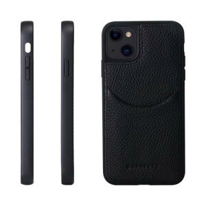 HANATORA iPhone14Plus �P�[�X �{�v �ϏՌ� �X�}�z�P�[�X �X�}�z �R�[�h�z���_�[ �t�� �V�������N�J�[�t���U�[ �M�t�g �}�O�l�b�g�Ȃ� �u���b�N CPG-14Plus-Black