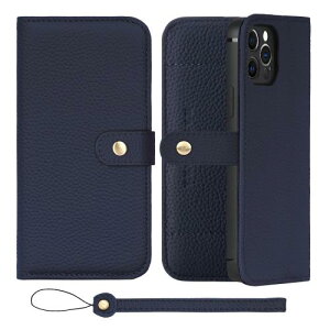 HANATORA iPhone12 12Pro P[X 蒠^ {v X}zP[X X}z X^h Xgbv t VNJ[tU[ Mtg xg }OlbgȂ lCr[ H1SPB-12Pro-Navy Mtg aMtg