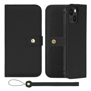 HANATORA iPhone13mini P[X 蒠^ {v X}zP[X X}z X^h Xgbv t VNJ[tU[ Mtg xg }OlbgȂ ubN H1SPB-13mini-Black Mtg aMtg