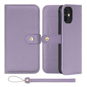 HANATORA iPhone12 P[X 蒠^ {v X}zP[X X}z X^h Xgbv t VNJ[tU[ Mtg xg }OlbgȂ p[v H1SPB-12-Purple Mtg aMtg 