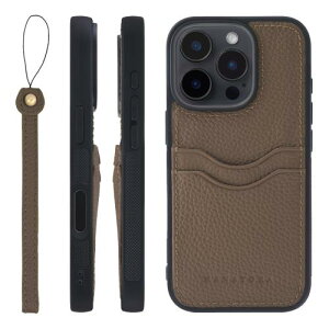 HANATORA iPhone16Pro �P�[�X �{�v �ϏՌ� �o���p�[�^ �X�}�z�P�[�X �X�}�z �X�g���b�v �t�� �V�������N���U�[ �M�t�g �g�[�v CPGGZ-16Pro-Taupe