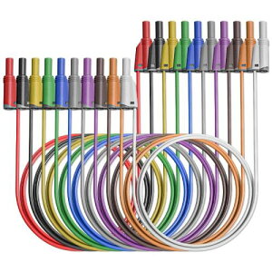 Cleqee �o�i�i�v���O�e�X�g���[�h �V���R���� 4mm ���S�≏ ���S�J�o�[�t�� �ςݏd�ˉ\ �_��P�[�u�� �}���`���[�^�[�p ����H��A�N�Z�T���[�Z�b�g 10�F10�{