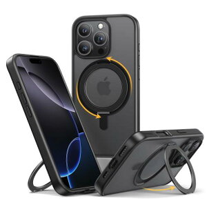 NIMASO iPhone 16 Pro Max p P[X cΉ 360°]X^hP[X MagSafeΉ gуX}zP[X O}Olbg Jo[ Phone 16 Pro Max Ή C