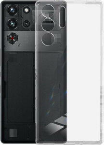 UNEEDRedMagic 10 Pro �p�� �X�}�z�P�[�X REDMAGIC 10 Pro Plus �p�� �J�o�[ TPU �����^ �S�ʕی� �P�[�X �\�t�g �P�[�X �N���A �V���R�� ���� �N���A �P�[�X �ϏՌ� TPU �P�[�X �C�菝�h�~�z���_�炩����G