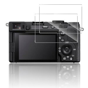 Ή SONY 7C II / 7CR / 6700 ILCE-6700 tB 2Zbg- YɎqfލ̗p 7c ii KXtB KX tیtB P[X 2.5D EhGbWH ^ 0.26mm HD \ʍd9H 