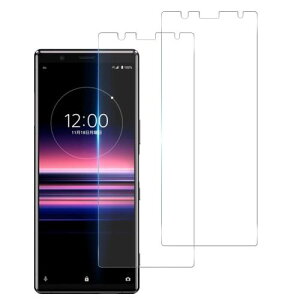 �Ή� Sony Xperia5 SO-01M SOV41 �K���X�t�B���� �w��F�ؑΉ� 2���Z�b�g- ���Y���Ɏq�f�� xperia5 �t�B���� �G�N�X�y���A5 �����K���X ���炳�� �ی�t�B���� �P�[