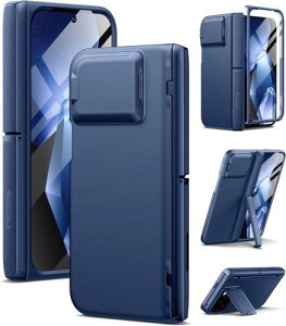 TONGATE for Pixel 9 Pro Fold P[X MagsafeΉA[qWی쁕KXXN[veN^[JJo[t] Google Pixel 9 Pro FoldpϏՌLbNX^hX}zP[XAu[