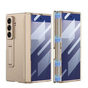 Galaxy Z Fold7 �P�[�X �K���X�t�B�����t�� Samsung �M�����N�V�[Z �t�H�[���h7 / SC-56F / SCG34 �p �J�o�[ �q���W�ی� �J���������Y�ی� �S�ʕی� Uovon �X�}�z�P�[�X �X�^���h�t�� �X�g���b�v���t�� ��