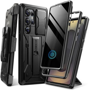 TONGATE for Samsung Galaxy S25 Ultra�P�[�X�A[�v���C�o�V�[�X�N���[���v���e�N�^�[���X���C�h�J�����J�o�[�t��] [2�t�����g�t���[��] �t���{�f�B�w�r�[�f���[�e�B�[�ϏՌ� S25 Ultra�p�P�[�X�X�^���h