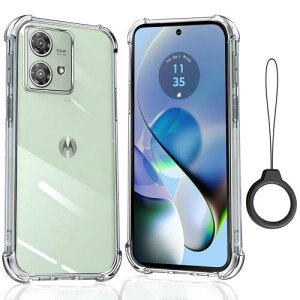 OJBSEN Moto G64 5G �P�[�X/ G64Y 5G/Moto G54 �P�[�X[�t�B���K�[�X�g���b�v�t��] motorola g64/g64y/g54 5g �J�o�[ [�X�g���b�v�z�[���t��] ���� �V���R�� TPU�o���p�[ �ϏՌ� �p�ی십�� �ČRMIL�K�i �h�w�� ��