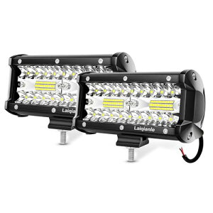 LEDƓ 2Zbg LED[NCg  120W 6000lm 12V-30VΉ Lp IP67h DpCg ȃGlM[ eƎԂɑΉ @ ^gbN  yg Ǝ ԊO Dp p