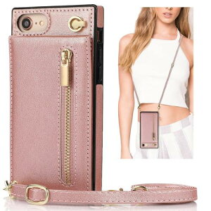 iPhone SE 第二世代 第三世代 適用 iPhone7 iPhone8 iPhoneSE(2020) iPhone SE 第2世代 第3世代 通用 iPhone SE2 SE3 SE 2022 ケース 手帳型 ショルダー カードケース iPhoneSE2 iPhoneSE3 第二世代 iPhone SE2 アイフォンSE