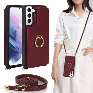 Galaxy S21 5G �P�[�X �V�����_�[ �����O�t�� �X�g���b�v�P�[�X �X�}�z�P�[�X �V�����_�[�P�[�X �|�V�F�b�g �T���X�� galaxy s21 5g �P�[�X SC-51B docomo / SCG09 au