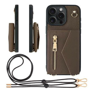HANATORA iPhone15ProMax �P�[�X �V�����_�[ �{�v �V�������N���U�[ �ϏՌ� �X�}�z�P�[�X �X�}�z �V�����_�[�X�g���b�v �t�� �t�@�X�i�[ �X�}�z�V�����_�[ �J�o�[ �J�[�h�|�P�b�g �J�[�h���[ ���K