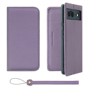 HANATORA Google Pixel 6 �P�[�X �蒠�^ �{�v �X�}�z�P�[�X �X�}�z �X�^���h �X�g���b�v �t�� �V�������N�J�[�t���U�[ �M�t�g �x���g�Ȃ� �}�O�l�b�g�Ȃ� �p�[�v�� H0XA-GP6-Purple �M�t�g �a�����M�t�g 