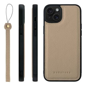HANATORA iPhone15Plus �P�[�X �{�v �ϏՌ� �o���p�[�^ �X�}�z�P�[�X �X�}�z �X�g���b�v �t�� �V�������N���U�[ �M�t�g �O���[�W�� SPGGZ-15Plus-Grege
