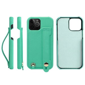 hanatora [HANATORA] iPhone 14 Pro �P�[�X Handy �n�[�h�P�[�X PU���U�[ �ϏՌ� �X�^���h�@�\ �n���f�B�x���g �n���h���C�h �X�g���b�v�z�[�� �X�g���b�v�����O �J�[�h�|�P�b�g �~���g�O���[�� ���אF 