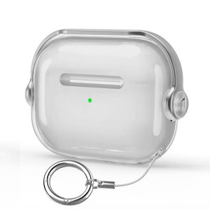 HEIGKOIK AirPods Pro 3 P[X 2025N GA|bYv3 Jo[ TPU NA  ϖh~ bNt LEDCWP[^[ ϏՌ h~ Jrit gѕ֗ X^h@\ C