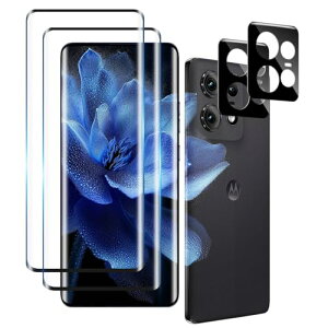 2+2���Z�b�g �Ή� Motorola Edge 50 pro/Edge 50s Pro �K���X�t�B���� (2��) + �J�����t�B���� (2��) ���{���f�ވ��Ɏq�� �p Moto Edge 50 pro/Edge 50s Pro �t�B���� �����K���X �t�� �ی�t�B���� �d�x9H �ϏՌ� ��