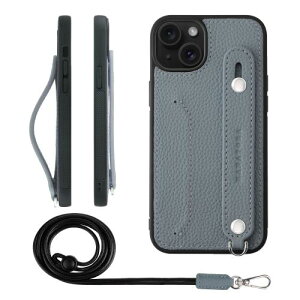 HANATORA iPhone15Plus �P�[�X �{�v �ϏՌ� �w�ʃx���g �X�g���b�v�����O �X�}�z�P�[�X �X�}�z �X�^���h�@�\ �l�b�N�X�g���b�v �t�� �J�[�h�|�P�b�g �V�������N���U�[ �M�t�g �u���[�O���[ CGHGZ-15Pl