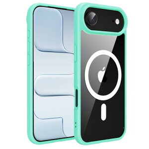 iPhone 17 Air p P[X NA MagSafeΉ Jی ϏՌ }Olbg GAK[hR[i[ ^ ϖh~ ~ 3{ČRMILKi ACtH17 AirΉi6.5C`jX}zJo[ EUMADOVE (