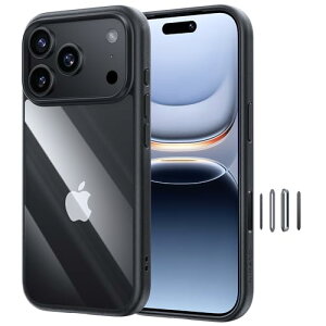 NIMASO iPhone 17 Pro p P[X NA ϖh~ ϏՌ ČRMILKi SGSF PCw JRg[Jo[t Phone17ProΉ h~ ^ y CE