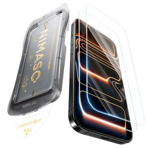 NIMASO KXtB iPhone 17 Pro Maxp KX o CAX یtB \tȒP ϏՌ wh~ KChgt 2Zbg Phone 17Pro MaxΉi6.9C`jDSP25F1711