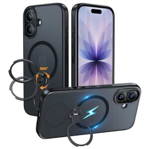 NIMASO iPhone 17 P[XČRMILKi MagSafeANZT[Ή 360°]X^h JRg[Jo[ c wh~ h~ ϏՌ phone 17 p E