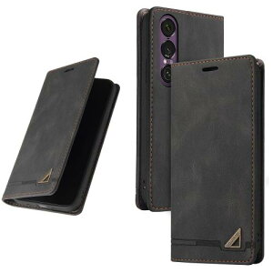 UnivoColors Sony Xperia 1VII(SO-51F/SOG15) 蒠^P[X  X^h@\ J[h[ }Olbg TPU\tgJo[ Sʕی Jی Ռz RFIDubLO  Jo[(ubN)