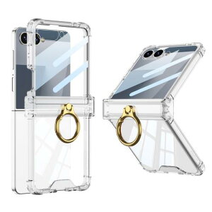 Galaxy Z Flip7 P[X NA TuʕیtBt Samsung MNV[ztbv 7 / SC-55F / SCG35 p Jo[ Ot qWی CX[dΉ Uovon X}zP[X ϏՌ X^h@