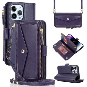 For iPhone 12 Pro Max/13 Pro Max Credit Card Holder-Flip Premium Leather Magnetic Clasp Kickstand -Protective Cover-red