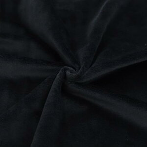 KIYOHARA 推しぬい ぬいクロスボア ぬいぐるみ用 生地 巾145cm×1mカット BK ブラック NUIF02-1