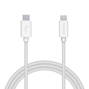 GR Type-C to LightningP[u (USB PDΉ) CgjO iPhone [dP[u 炩^Cv iPhone 13 / 12 / SE (2) Ή AppleFؕi 1.2m zCg MPA-CLY12WH