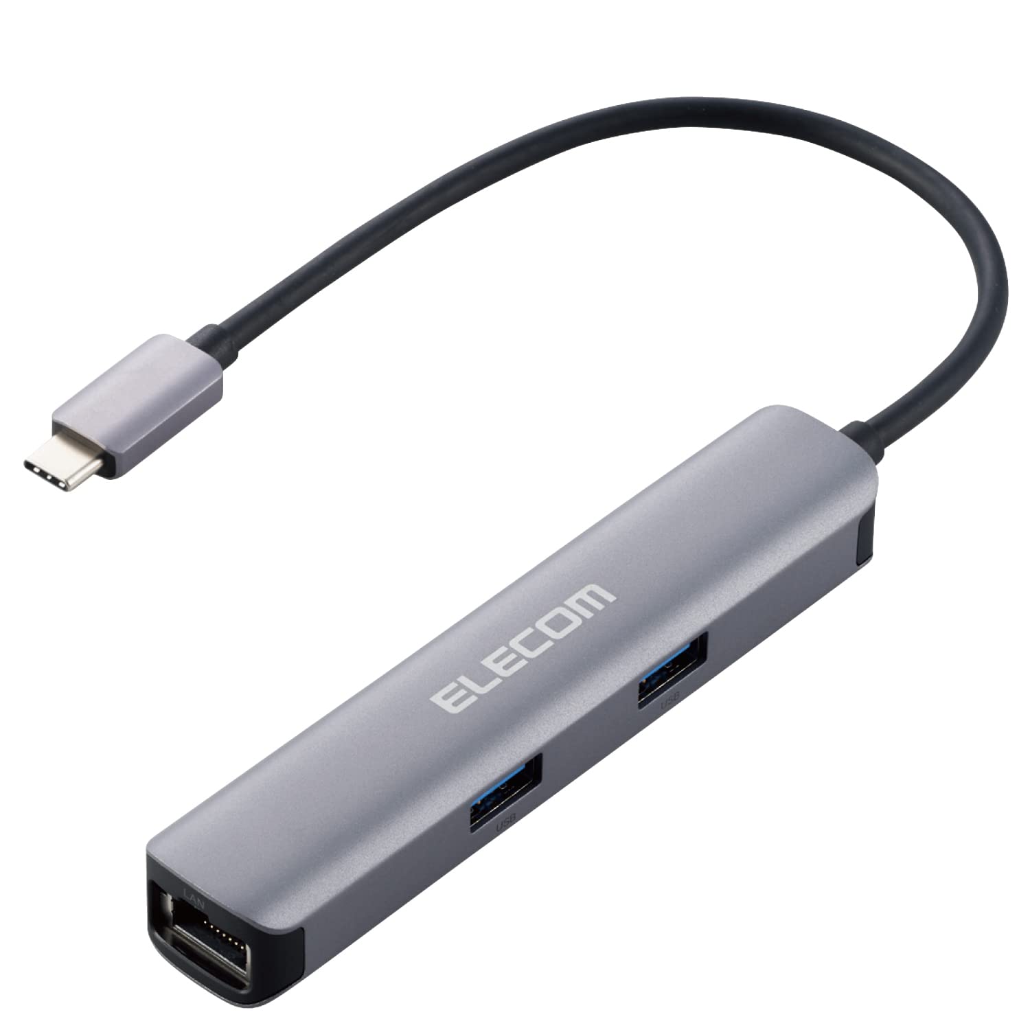 エレコム ドッキングステーション USBハブ Type-C接続 HDMI×1 USB3.1