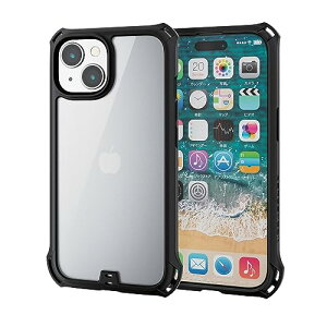 GR iPhone15 P[X ZEROSHOCK ϏՌ Ռz lp_p[ ՌztBt Xgbvz[t ubN PM-A23AZEROFCBK