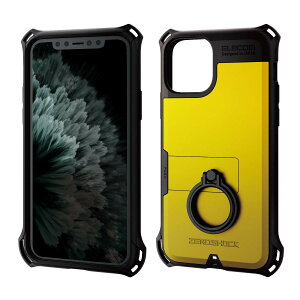 �G���R�� iPhone 11 Pro �P�[�X ZEROSHOCK �Ռ��z�� [�������̏Ռ�����{�̂����] �����O �C�G���[ PM-A19BZERORYL