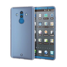 エレコム HUAWEI Mate10 Pro ケース ソフトケース 極み 透明+衝撃吸収 [端子周りまで保護する極み設計] クリア PS-HWJ2UCTCR