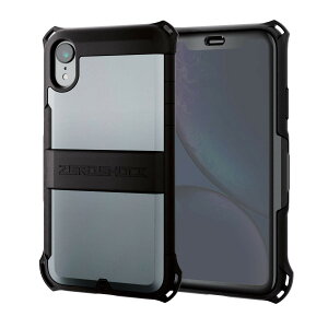 GR iPhone XR P[X Ռz ZEROSHOCK NAtbvt MILKi Vo[ PM-A18CZEROSSV