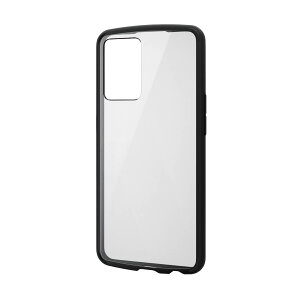 GR OPPO Reno9 A / OPPO Reno7 A (OPG04) P[X Jo[ ϏՌ [GA[NbVSɔzu] y ^ wʃNA t[J[ TOUGH SLIM LITE Xgbvz[t ubN PM-O221TSLFCBK