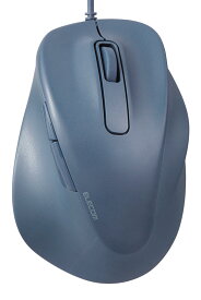 エレコム 有線マウス EX-G 静音 Sサイズ 5ボタン 「AskDoctors評価サービス」認証 抗菌 ブルー M-XGS30UBSKBU