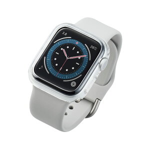 �G���R�� Apple Watch (�A�b�v���E�H�b�`) �P�[�X �o���p�[ 40mm [Apple Watch SE2 SE 6 5 4 �Ή�] �n�[�h �|���J�[�{�l�[�g �t�B�������p�� ���� �N���A AW-20SBPPCR