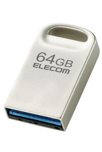 �G���R�� USB������ 64GB USB3.2�iGen1�j�Ή� �����^ �V���o�[ MF-SU3A064GSV