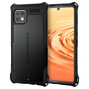 GR AQUOS sense6 nCubhP[X ZEROSHOCK ubN PM-S213ZEROBK