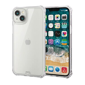 �G���R�� iPhone 14 Plus �P�[�X �J�o�[ �ϏՌ� �Ռ��z�� ZEROSHOCK [�l�p�_���p�[/�x�[���K�[�h/���ϖh�~] �Ռ��z���t�B�����t�� �X�g���b�v�z�[���t�� �N���A PM-A22BZEROT2CR